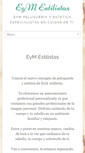 Mobile Screenshot of eym-estilistas.com